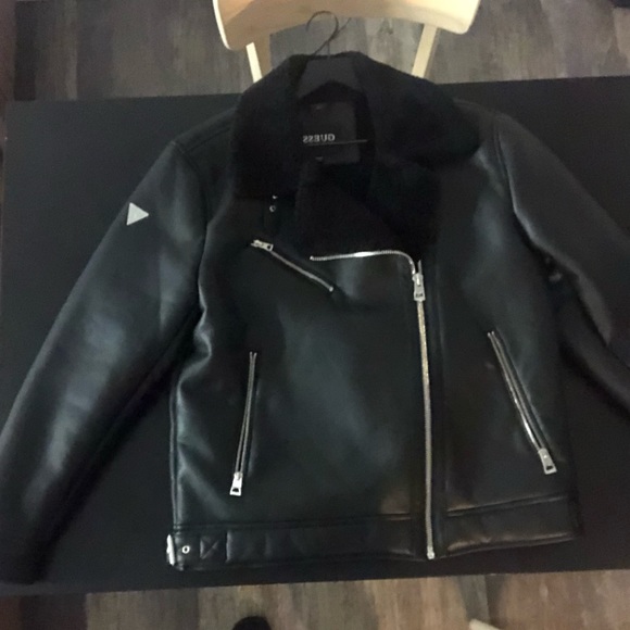 Guess Leather Jacket (Multiple Sizes Available) - Picture 3 of 4